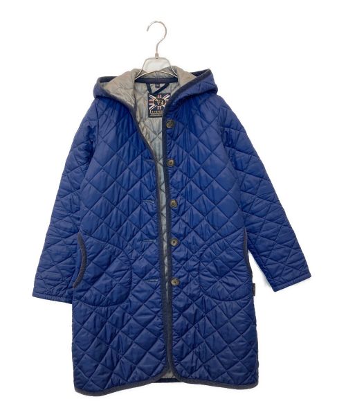 LAVENHAM（ラベンハム）LAVENHAM (ラベンハム) キルティングコート ネイビー サイズ:36の古着・服飾アイテム
