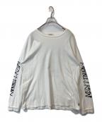 RADIALLラディアル）の古着「ロングスリーブカットソー」｜ホワイト