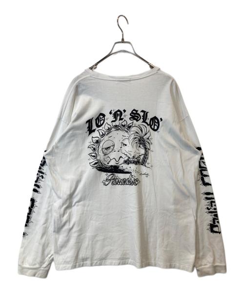 RADIALL（ラディアル）RADIALL (ラディアル) ロングスリーブカットソー ホワイト サイズ:XLの古着・服飾アイテム