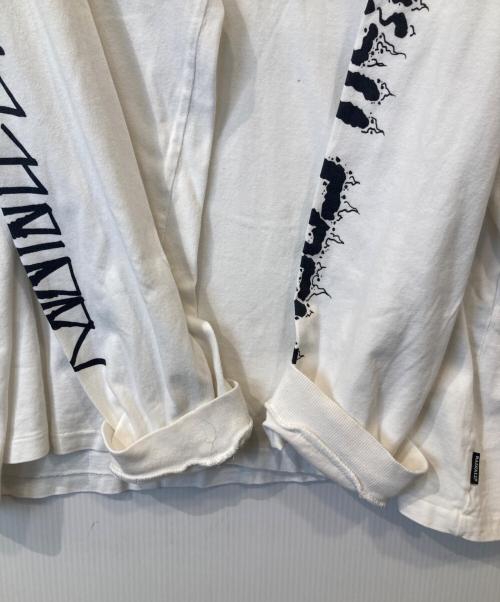 RADIALL（ラディアル）RADIALL (ラディアル) ロングスリーブカットソー ホワイト サイズ:XLの古着・服飾アイテム