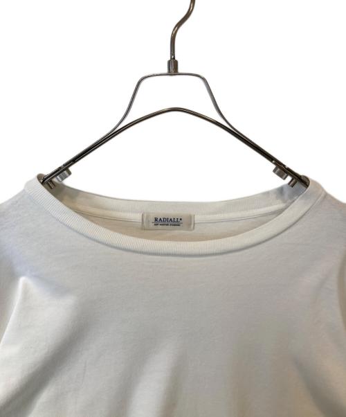 RADIALL（ラディアル）RADIALL (ラディアル) ロングスリーブカットソー ホワイト サイズ:XLの古着・服飾アイテム