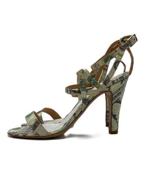 Maison Martin Margiela（メゾンマルタンマルジェラ）Maison Martin Margiela (メゾンマルタンマルジェラ) ストラップサンダル グリーン サイズ:36 1/2の古着・服飾アイテム