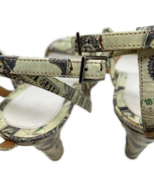 Maison Martin Margiela（メゾンマルタンマルジェラ）Maison Martin Margiela (メゾンマルタンマルジェラ) ストラップサンダル グリーン サイズ:36 1/2の古着・服飾アイテム