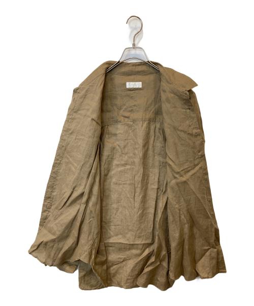 RIVE DROITE（リヴドロワ）RIVE DROITE (リヴドロワ) リネンワイドシャツ RDZ1041204A0003 ブラウン サイズ:FREEの古着・服飾アイテム