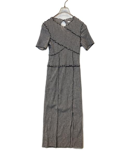 Snidel（スナイデル）Snidel (スナイデル) メローカットワンピース SWFO231095 ブラック サイズ:1の古着・服飾アイテム