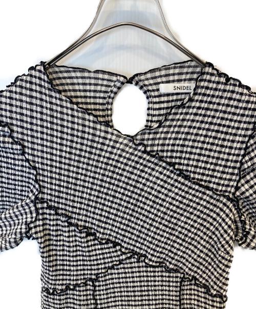 Snidel（スナイデル）Snidel (スナイデル) メローカットワンピース SWFO231095 ブラック サイズ:1の古着・服飾アイテム