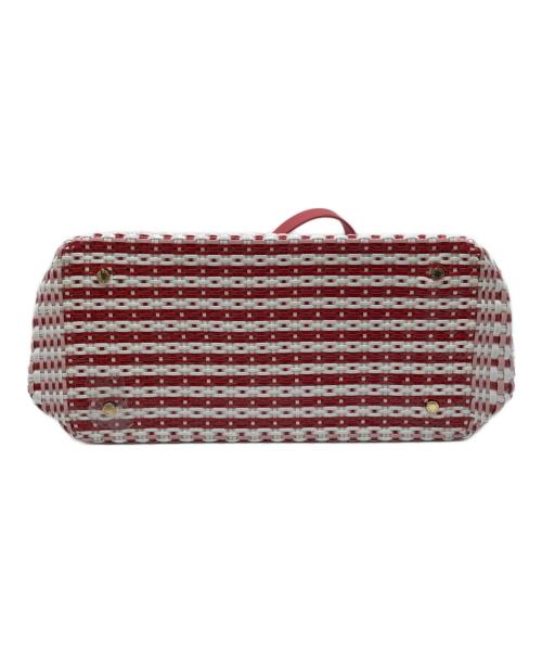 ANTEPRIMA（アンテプリマ）ANTEPRIMA (アンテプリマ) カゴバッグ レッドの古着・服飾アイテム