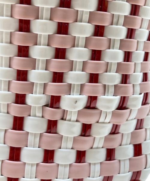 ANTEPRIMA（アンテプリマ）ANTEPRIMA (アンテプリマ) カゴバッグ レッドの古着・服飾アイテム