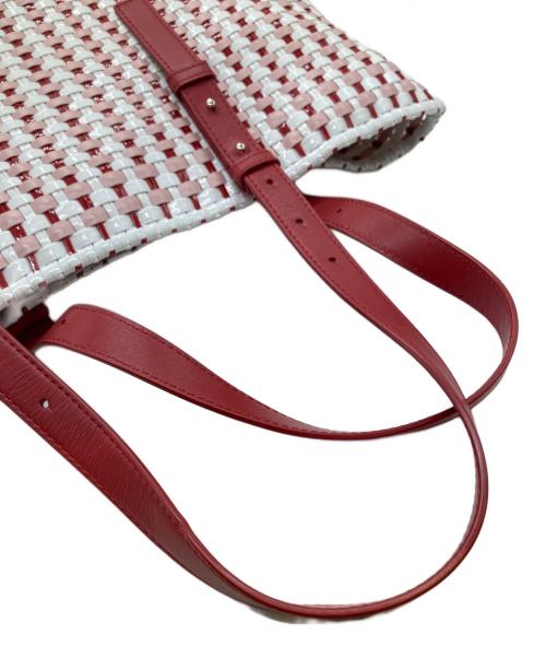 ANTEPRIMA（アンテプリマ）ANTEPRIMA (アンテプリマ) カゴバッグ レッドの古着・服飾アイテム