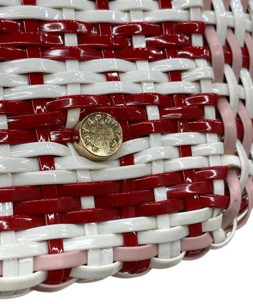 ANTEPRIMA（アンテプリマ）ANTEPRIMA (アンテプリマ) カゴバッグ レッドの古着・服飾アイテム