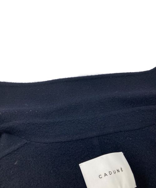 CADUNE（カデュネ）CADUNE (カデュネ) テーラードジャケットコート ネイビー サイズ:38の古着・服飾アイテム
