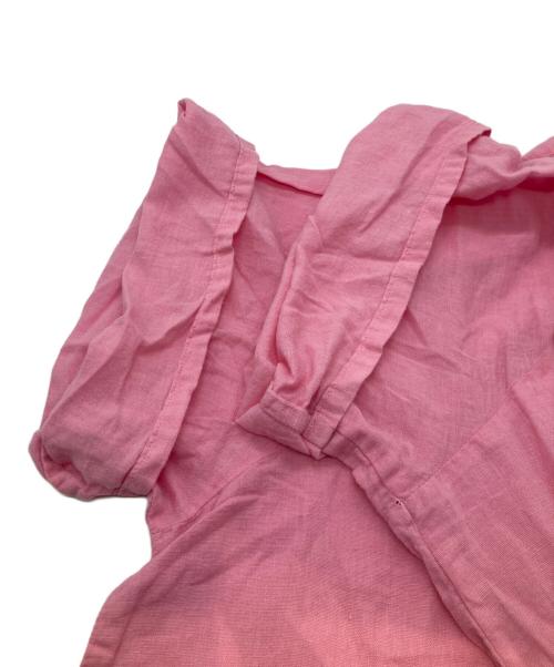 COSMIC WONDER（コズミックワンダー）COSMIC WONDER (コズミックワンダー) 綿紗ビッグTシャツ　15CW17262 ピンク サイズ:不明の古着・服飾アイテム