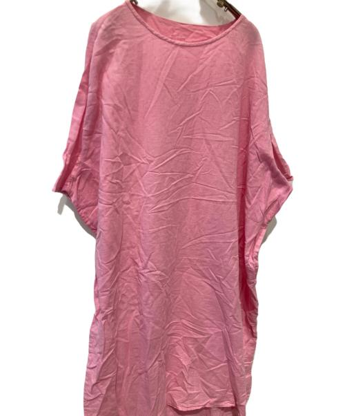 COSMIC WONDER（コズミックワンダー）COSMIC WONDER (コズミックワンダー) 綿紗ビッグTシャツ　15CW17262 ピンク サイズ:不明の古着・服飾アイテム