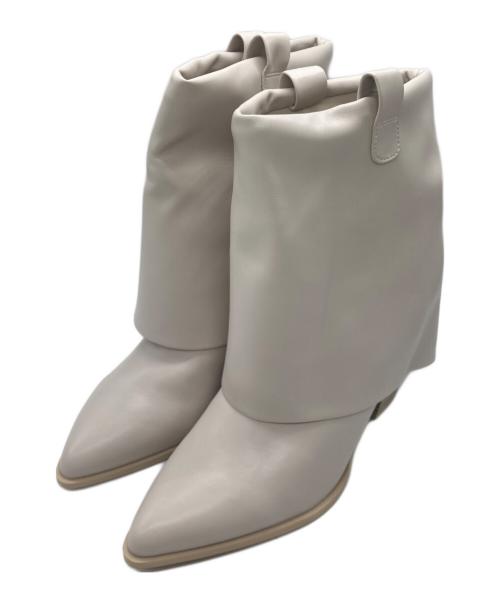 STEVE MADDEN（スティーブマデン）STEVE MADDEN (スティーブマデン) LARK カバーショートブーツ 102449792 ライトピンク サイズ:10の古着・服飾アイテム