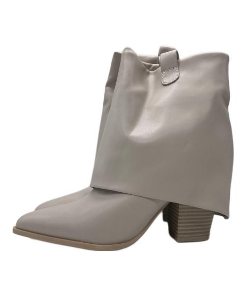 STEVE MADDEN（スティーブマデン）STEVE MADDEN (スティーブマデン) LARK カバーショートブーツ 102449792 ライトピンク サイズ:10の古着・服飾アイテム