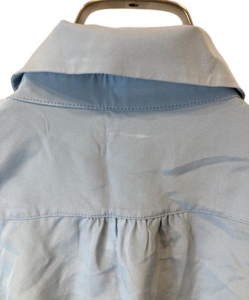 Max Mara WEEK END LINE（マックスマーラ ウイークエンドライン）Max Mara WEEK END LINE (マックスマーラ ウイークエンドライン) シルクシャツ スカイブルー サイズ:42　511111976の古着・服飾アイテム