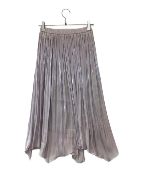 Spick and Span（スピックアンドスパン）Spick and Span (スピックアンドスパン) ティアードプリーツスカート 23060200401010 ベージュ サイズ:FREE 未使用品の古着・服飾アイテム