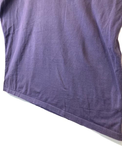 KAPTAIN SUNSHINE（キャプテンサンシャイン）KAPTAIN SUNSHINE (キャプテンサンシャイン) Crewneck Knit Pocket Tee KS22SKN02 Ｔシャツ パープル サイズ:40の古着・服飾アイテム