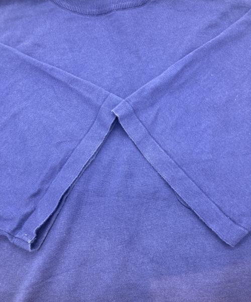 KAPTAIN SUNSHINE（キャプテンサンシャイン）KAPTAIN SUNSHINE (キャプテンサンシャイン) Crewneck Knit Pocket Tee KS22SKN02 Ｔシャツ パープル サイズ:40の古着・服飾アイテム