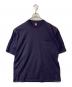 KAPTAIN SUNSHINE（キャプテンサンシャイン）の古着「Crewneck Knit Pocket Tee KS22SKN02 Ｔシャツ」｜パープル
