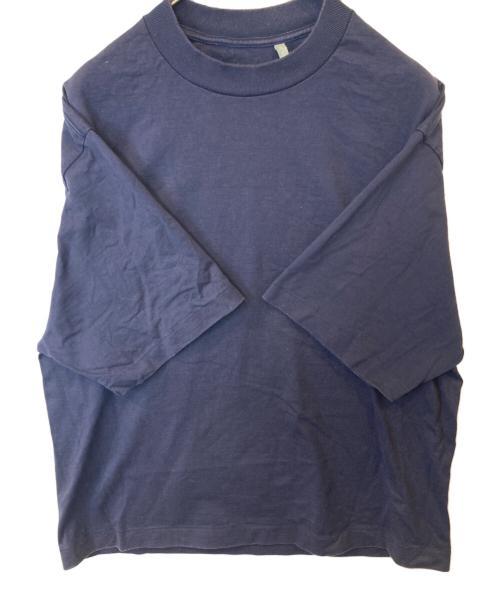 KAPTAIN SUNSHINE（キャプテンサンシャイン）KAPTAIN SUNSHINE (キャプテンサンシャイン) Suvin Supima Tube Halfsleeve Tee Heavy KSBSCS02 Tシャツ パープル サイズ:38の古着・服飾アイテム