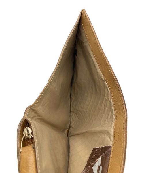 BOTTEGA VENETA（ボッテガベネタ）BOTTEGA VENETA (ボッテガベネタ) 2つ折り財布 3250012518SSH ベージュの古着・服飾アイテム