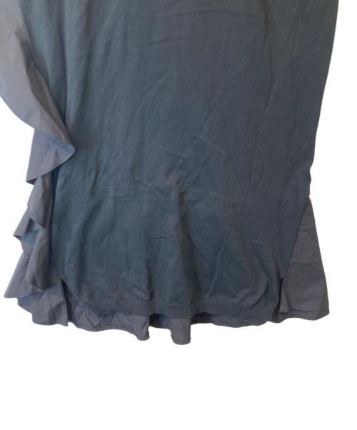 MIU MIU（ミュウミュウ）MIU MIU (ミュウミュウ) ノースリーブニットワンピース　MMA478 ブラック サイズ:36の古着・服飾アイテム