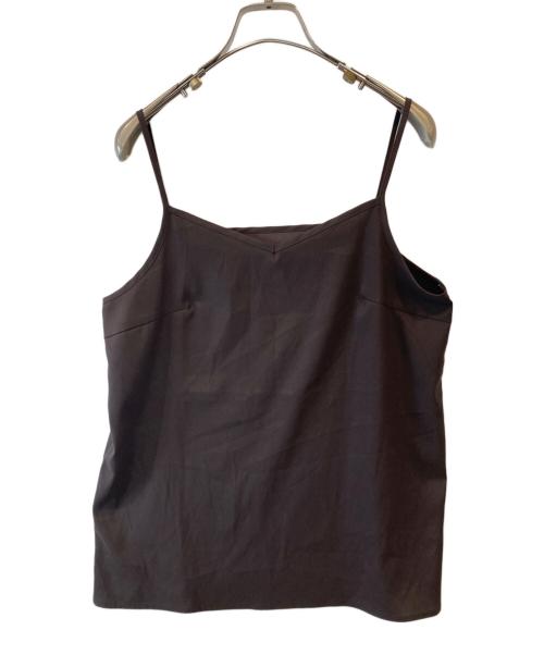 ANAYI（アナイ）ANAYI (アナイ) シアージョーゼットシャーリングブラウス　10202713090 ブラウン サイズ:38の古着・服飾アイテム