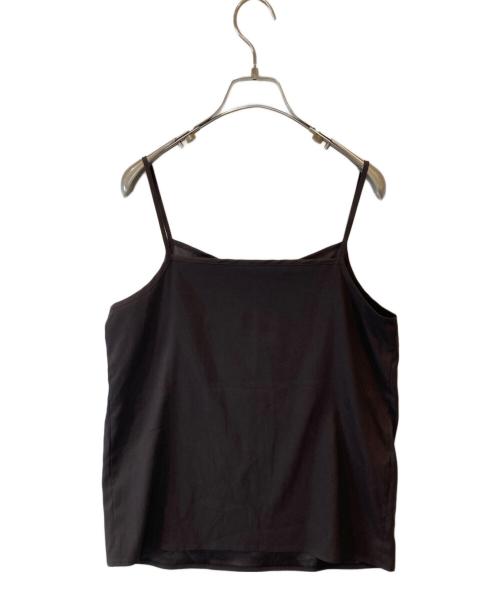 ANAYI（アナイ）ANAYI (アナイ) シアージョーゼットシャーリングブラウス　10202713090 ブラウン サイズ:38の古着・服飾アイテム