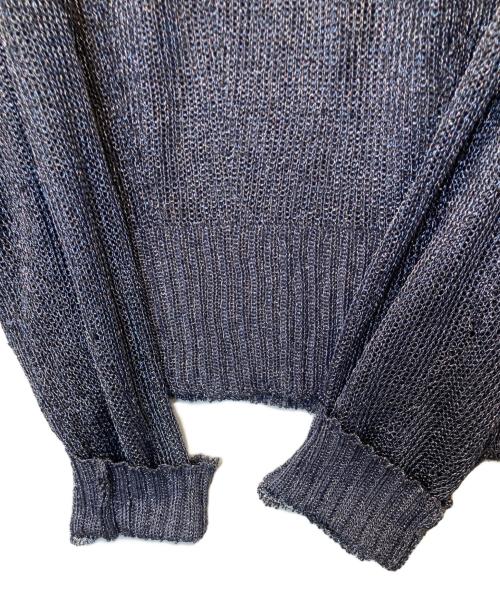 styling/（スタイリング）styling/ (スタイリング) ラメニット プルオーバー　16WNT241007 ネイビー サイズ:FREEの古着・服飾アイテム