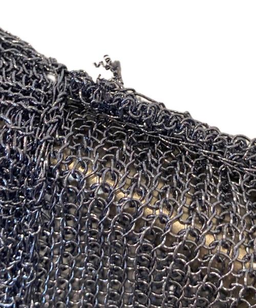 styling/（スタイリング）styling/ (スタイリング) ラメニット プルオーバー　16WNT241007 ネイビー サイズ:FREEの古着・服飾アイテム