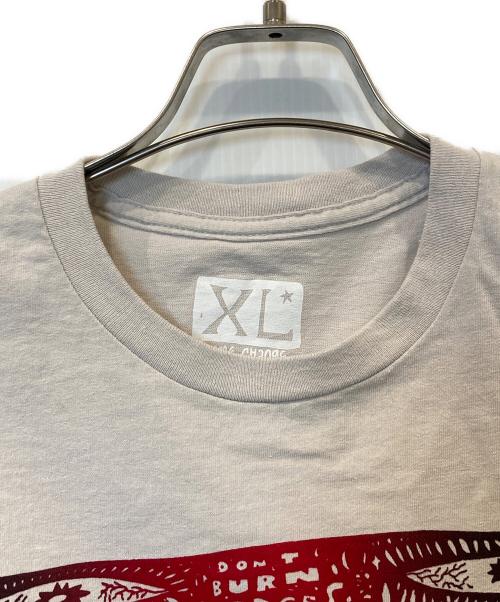 TIME CHANGE GENERATOR（タイムチェンジジェネレーター）TIME CHANGE GENERATOR (タイムチェンジジェネレーター) FRIENDSHIP IS PARAMOUNT グレー サイズ:XLの古着・服飾アイテム