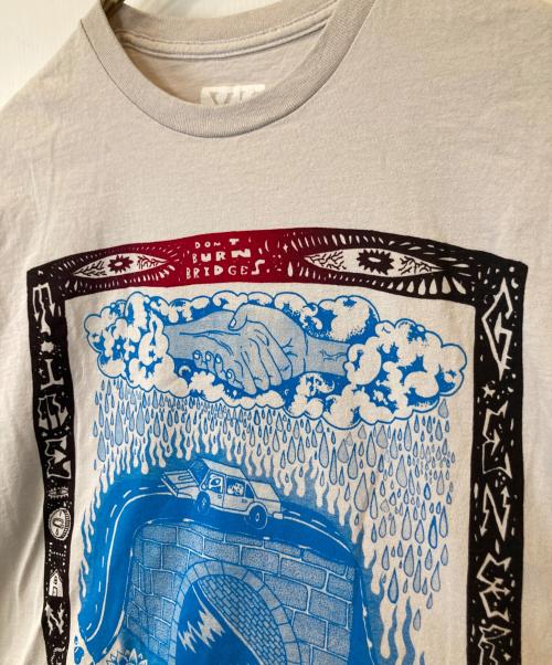 TIME CHANGE GENERATOR（タイムチェンジジェネレーター）TIME CHANGE GENERATOR (タイムチェンジジェネレーター) FRIENDSHIP IS PARAMOUNT グレー サイズ:XLの古着・服飾アイテム