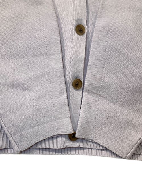 uncrave（アンクレイヴ）uncrave (アンクレイヴ) カーディガン KRUVNW1305 ラベンダー サイズ:FREEの古着・服飾アイテム