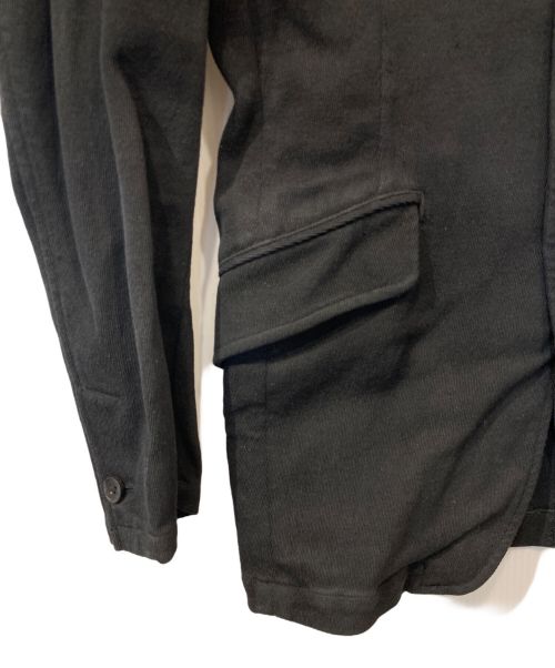 ISAMU KATAYAMA BACKLASH（イサムカタヤマ・バックラッシュ）ISAMU KATAYAMA BACKLASH (イサムカタヤマ・バックラッシュ) 襟レザー切替3Bジャケット ブラック サイズ:Mの古着・服飾アイテム