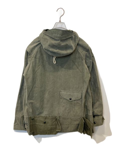 MONITALY（モニタリー）MONITALY (モニタリー) MOUNTAIN PARKA WAXED TAN DUCK カーキ サイズ:36の古着・服飾アイテム