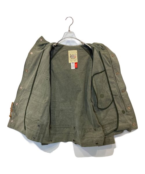 MONITALY（モニタリー）MONITALY (モニタリー) MOUNTAIN PARKA WAXED TAN DUCK カーキ サイズ:36の古着・服飾アイテム