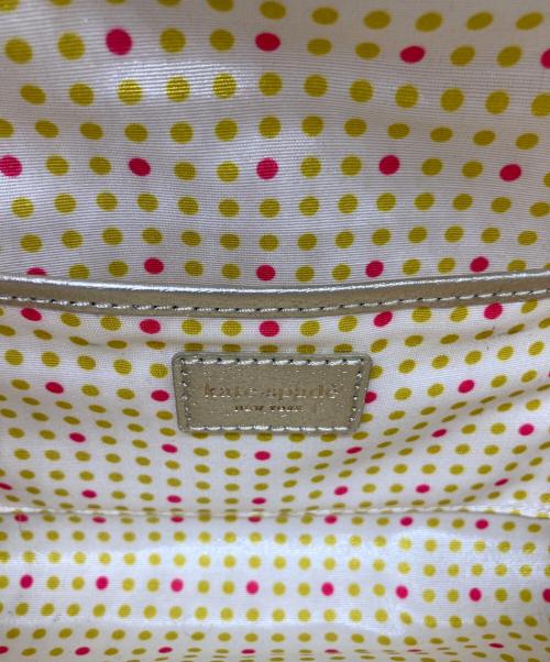 Kate Spade（ケイトスペード）Kate Spade (ケイトスペード) カゴチェーンショルダーバッグ ベージュの古着・服飾アイテム