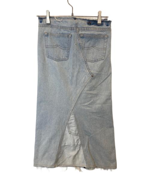 Rebuild by Needles（リビルドバイニードルス）Rebuild by Needles (リビルドバイニードルス) 501 - Wrap Skirt インディゴ サイズ:1の古着・服飾アイテム