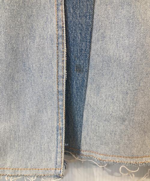 Rebuild by Needles（リビルドバイニードルス）Rebuild by Needles (リビルドバイニードルス) 501 - Wrap Skirt インディゴ サイズ:1の古着・服飾アイテム