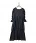 HARDY NOIR (アルディーノアール) Uネックティアードワンピース ブラック サイズ:FREE：4000円