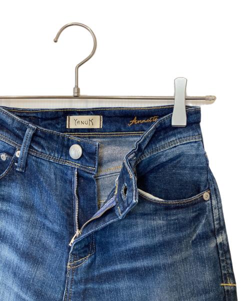 YANUK（ヤヌーク）YANUK (ヤヌーク) デニムパンツ 57121011 インディゴ サイズ:22の古着・服飾アイテム