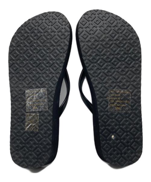 TORY BURCH（トリーバーチ）TORY BURCH (トリーバーチ) LIP FLOP フリップフロップ サンダル ブラック サイズ:5Mの古着・服飾アイテム