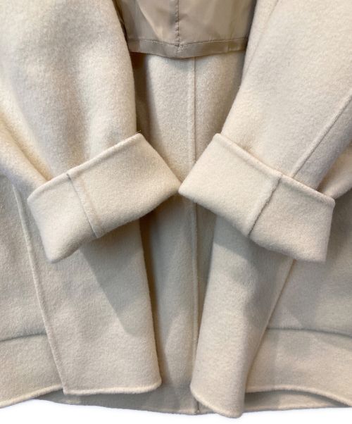 uncrave（アンクレイヴ）uncrave (アンクレイヴ) アンチマイクロバイアルリバーフーデットショートコート SCUVIW1501 イエロー サイズ:1の古着・服飾アイテム