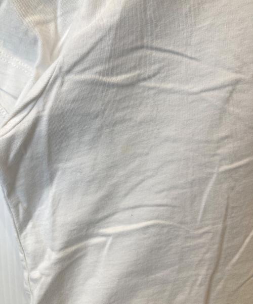 AMI PARIS（アミ パリス）AMI PARIS (アミ パリ) ハートロゴ刺繍 ロゴTシャツ　BFUTS001.724 ホワイト サイズ: XSの古着・服飾アイテム