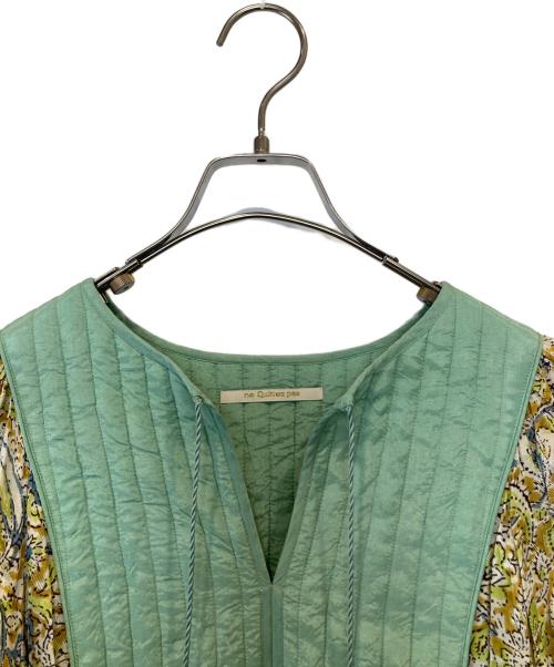 ne quitez pas（ヌキテパ）ne quitez pas (ヌキテパ) ペイズリー柄レーヨンワンピース 010422GH5 ベージュ サイズ:表示がないため不明の古着・服飾アイテム