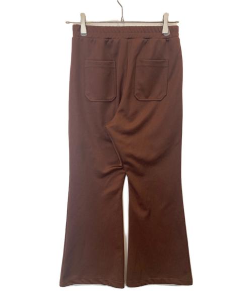 CHILD WOMAN（チャイルドウーマン）CHILD WOMAN (チャイルドウーマン) 8Wコールディアモイスト ポケットフレアーパンツ 01-01-PT-019-21-1 ブラウン サイズ:36の古着・服飾アイテム