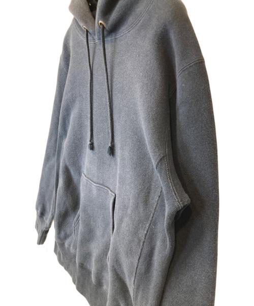 Champion REVERSE WEAVE（チャンピオン リバース ウィーブ）Champion REVERSE WEAVE (チャンピオン リバース ウィーブ) プルオーバーパーカー ブラック サイズ:Lの古着・服飾アイテム