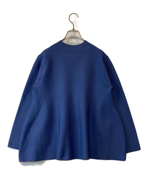 UNFILO（アンフィーロ）UNFILO (アンフィーロ) ペプラムニット ブルー サイズ:S 未使用品の古着・服飾アイテム