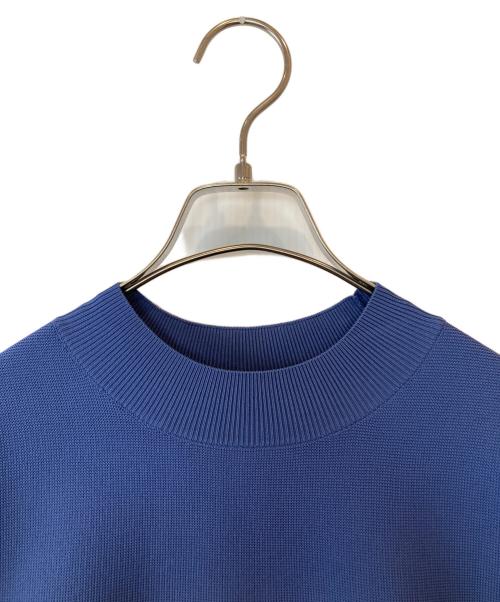 UNFILO（アンフィーロ）UNFILO (アンフィーロ) ペプラムニット ブルー サイズ:S 未使用品の古着・服飾アイテム